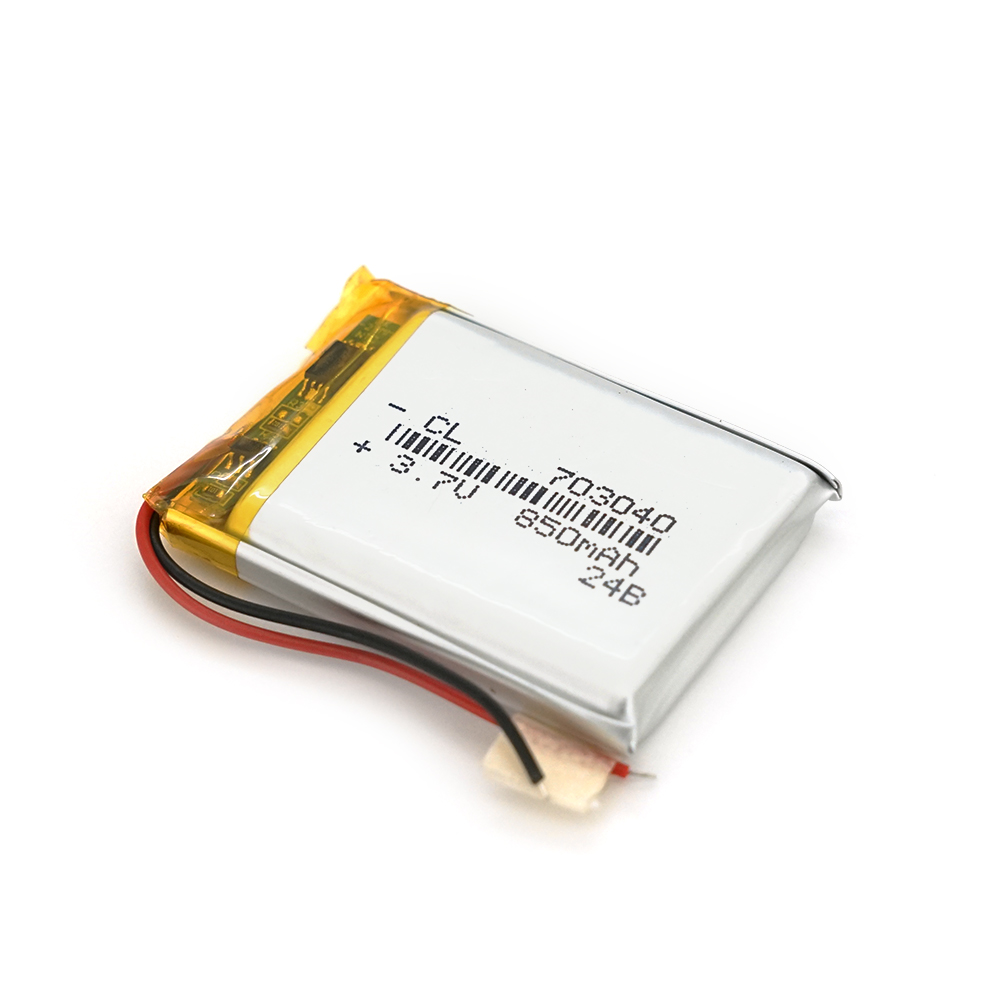 39096 Літій-полімерний акумулятор 7*30*40mm (Li-ion 3.7В 850мА·год) - Зображення 1