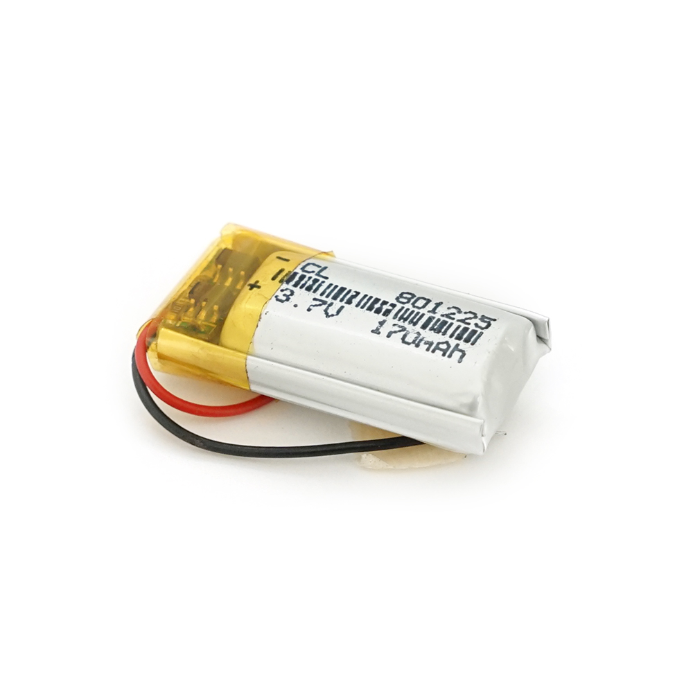 39097 Літій-полімерний акумулятор 8*12*25mm (Li-ion 3.7В 170мА·год) - Зображення 1