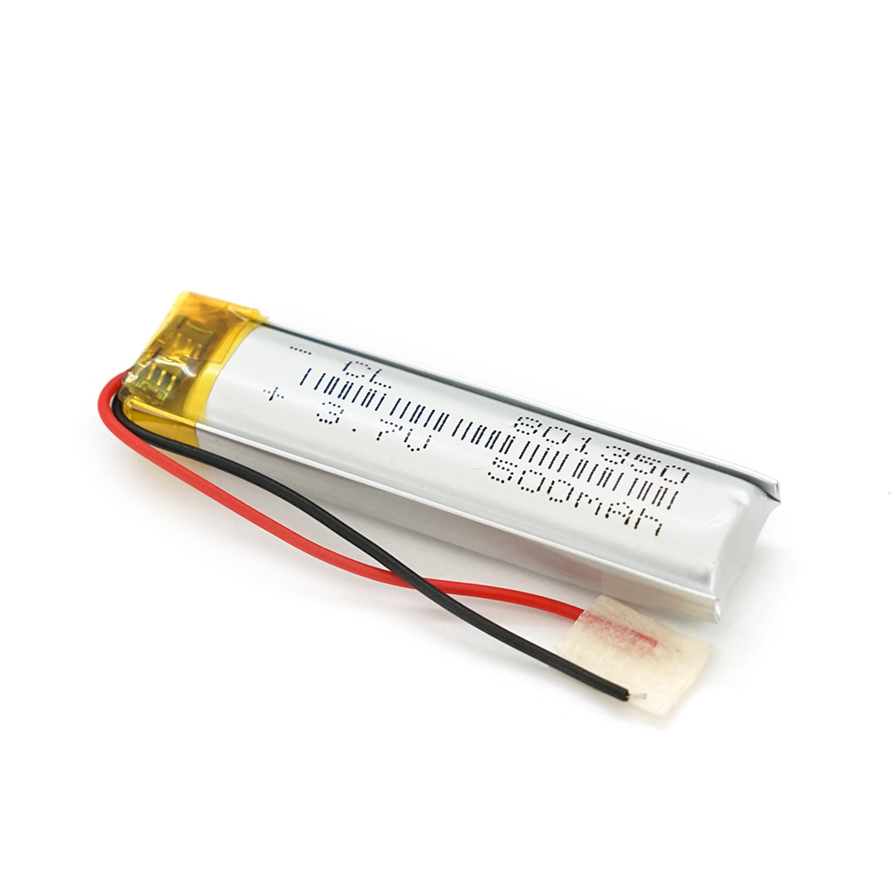 39104 Літій-полімерний акумулятор 8*12*50mm (Li-ion 3.7В 500мА·год) - Зображення 1