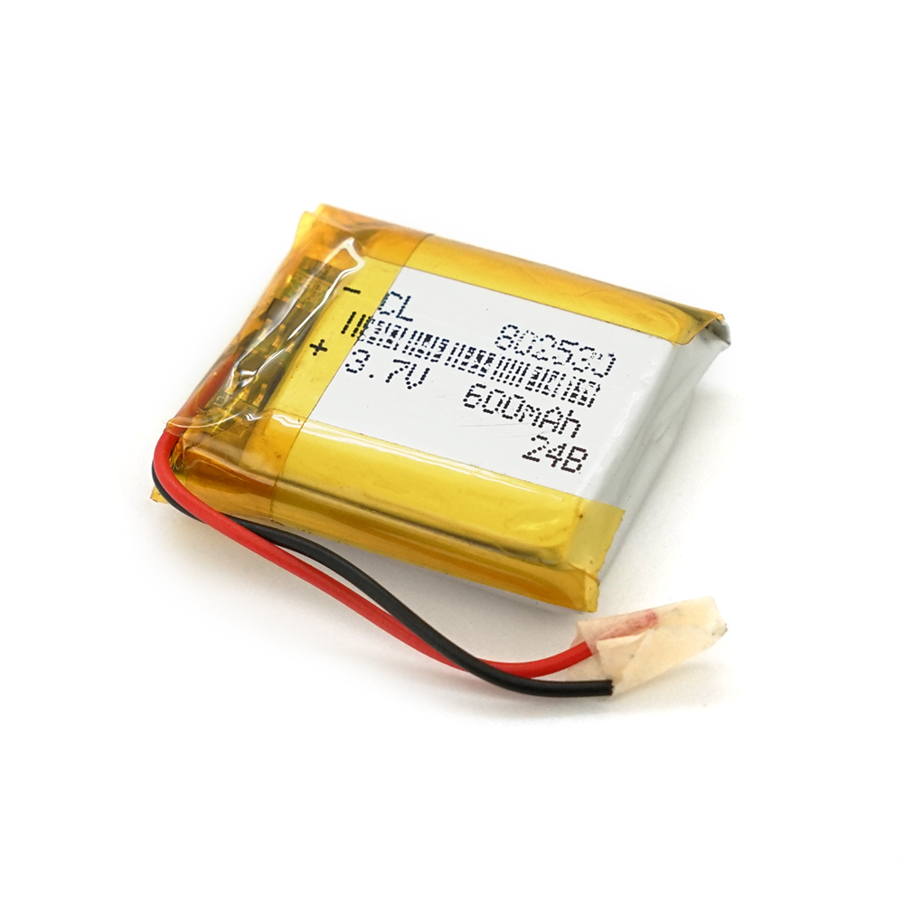 39108 Літій-полімерний акумулятор 8*25*30mm (Li-ion 3.7В 600мА·год) - Зображення 1