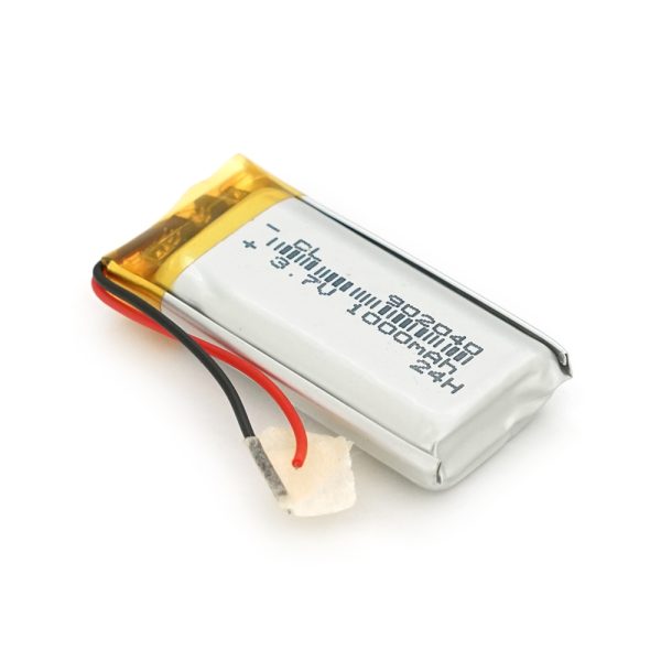 Літій-полімерний акумулятор 9*20*40mm (Li-ion 3.7В 1000мА &middot; год)