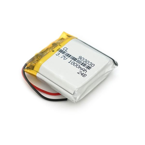 Літій-полімерний акумулятор 9*30*30mm (Li-ion 3.7В 1000мА&middot;год)