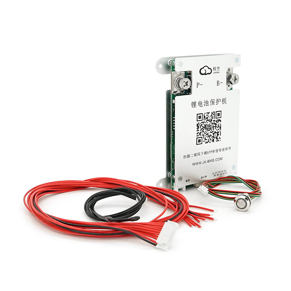 39259 BMS плата JK-BD4A8S6P Li-Ion / LiFePo4 / LTO 3S-8S, 60A, CAN / RS485, 2.8mΩ, Bluetooth, Ballance 0.4A + кнопка - Зображення 1
