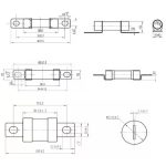 Високовольтний запобіжник EV315-L 15A DC500V - Зображення 2