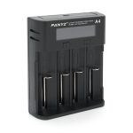 Зарядний пристрій універсальний, 4 канали, LCD дисплей, підтримує Li-ion, Ni-MH та Ni-Cd AA (R6), ААA (R03), AAAA, С (R14)