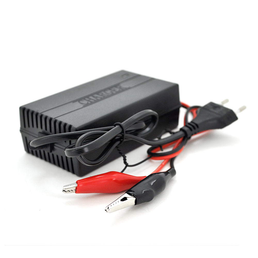 03531 Автоматичний ЗП для акумулятора MERLION,12V,2A 90V-260V,клеми(AGM / Gel / Lead) - Зображення 1