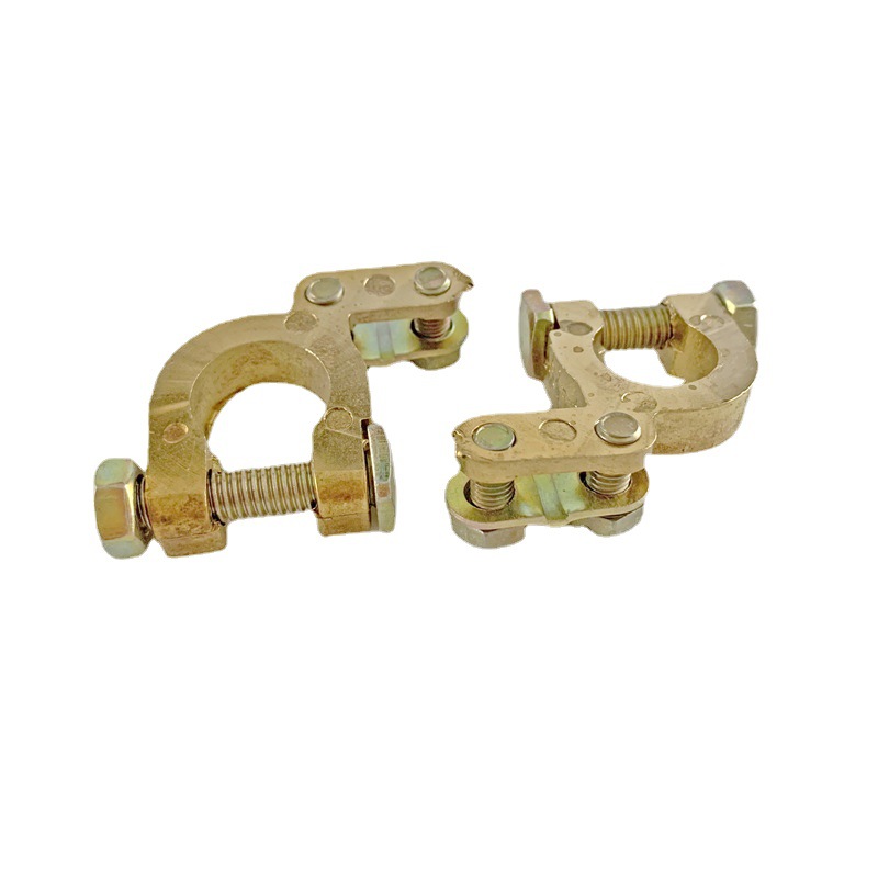 04169 Клема для свинцево-кислотного акумулятора, алюмінієво-магнієвий сплав, 2 штуки в упаковці, ціна за 1 шт - Зображення 1