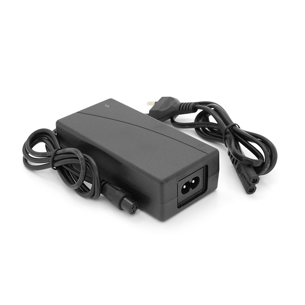 09628 Зарядний пристрій для заряджання ГІРОСКУТЕРІВ 36V (Max.:42V / 2A), штекер 3pin GX16 12.44mm(1+ / 3-), з індикацією, BOX - Зображення 1