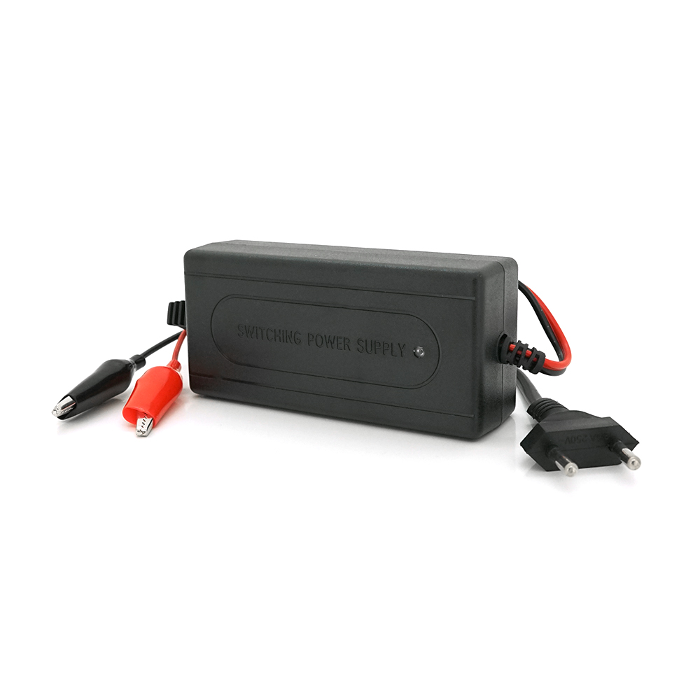 15617 Автоматичне ЗУ для акумулятора MERLION-YT-CH-12200 12V,0,5-2А, клеми(AGM / Gel / Lead) - Зображення 1