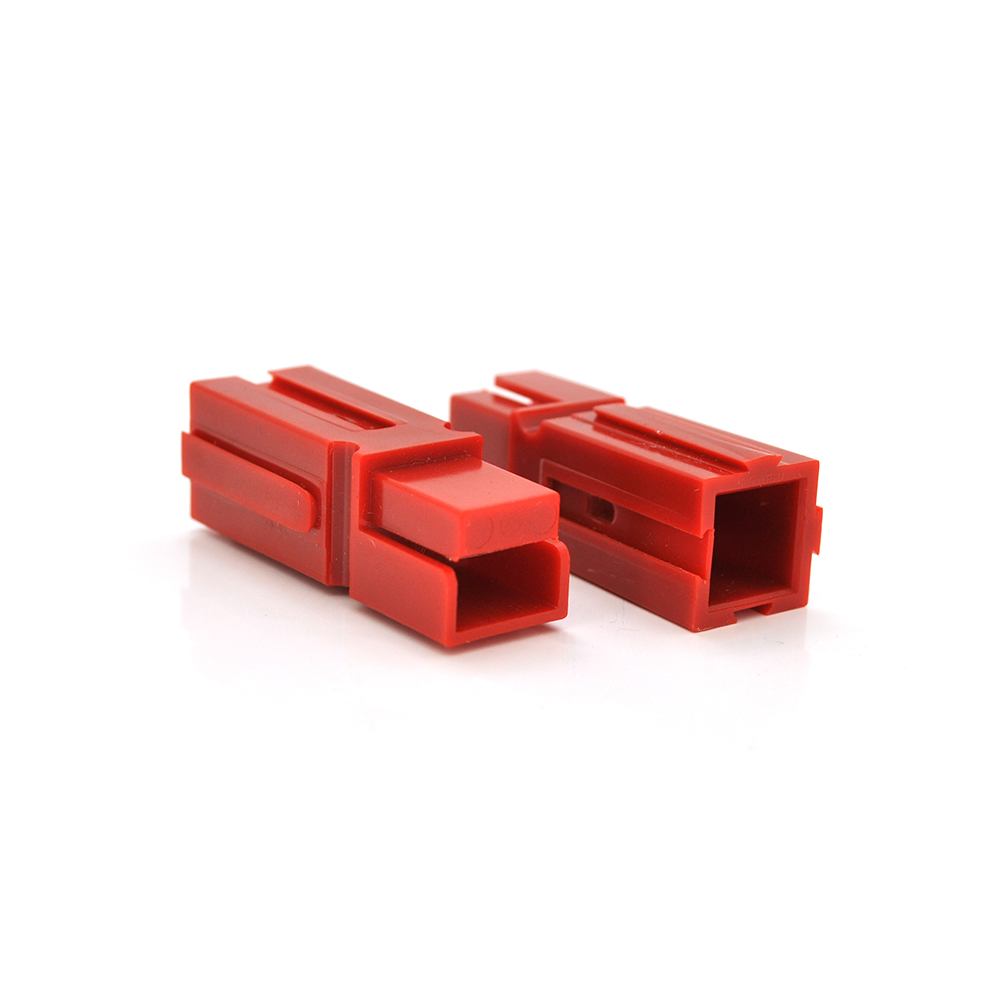 17493 Силовий роз'єм живлення "Anderson" 75А 600V + 1 роз'єм, однополярний, червоний - Зображення 1