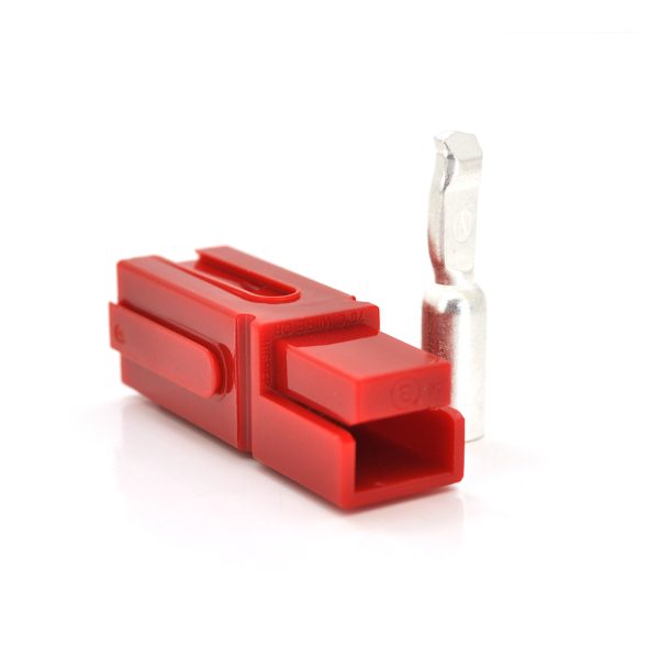 Силовий роз&apos;єм живлення &quot;Anderson&quot; 120А 600V + 1 роз&apos;єм, однополярний, червоний