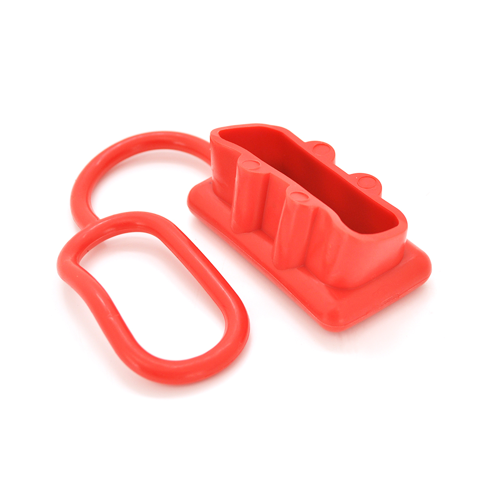 17514 Захисний кожух для роз'єму живлення Anderson SB175, червоний - Зображення 1