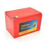 Акумуляторна батарея літієва Vipow 12 V 18Ah з елементами Li-ion 18650 з вбудованою ВМS платою, (3S9P) (151х99х99)мм