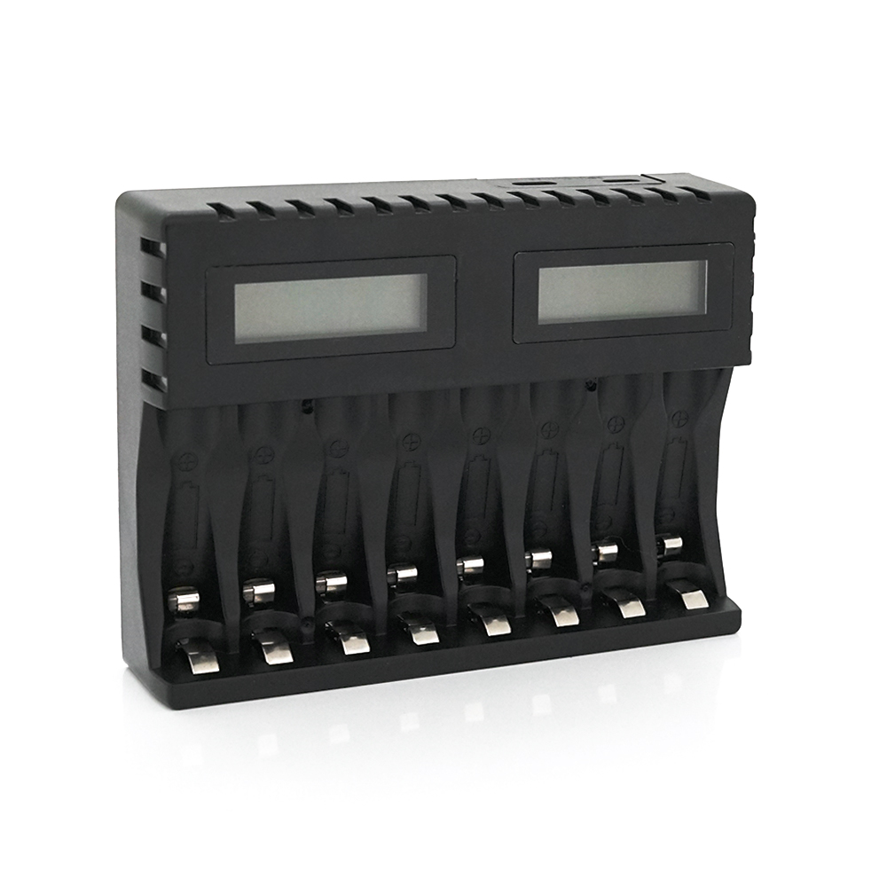 21045 Зарядний пристрій універсальний PUJIMAX, 8 каналів, LED інд. - Зображення 1