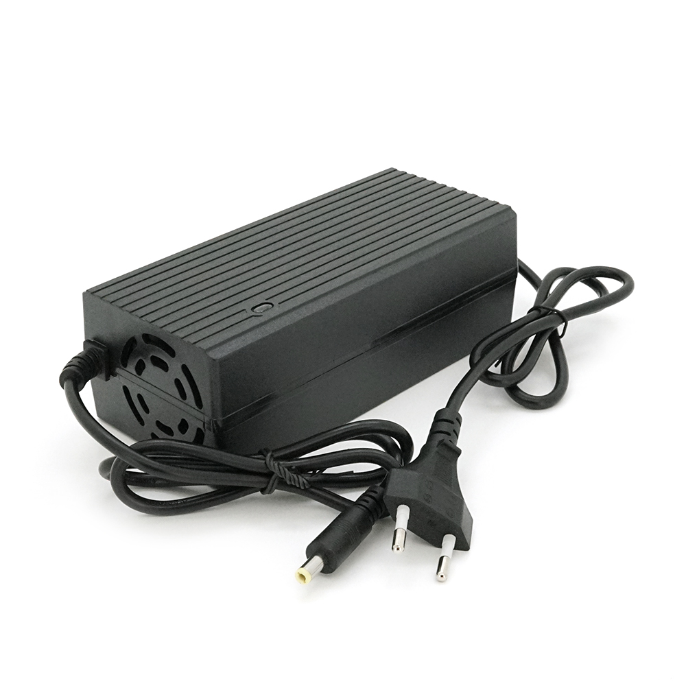 22418 Зарядний пристрій Jinyi для акумуляторів LiFePo4 12V(14,6V),4S,5A,штекер 5.5*2.5,з індикацією,BOX - Зображення 1