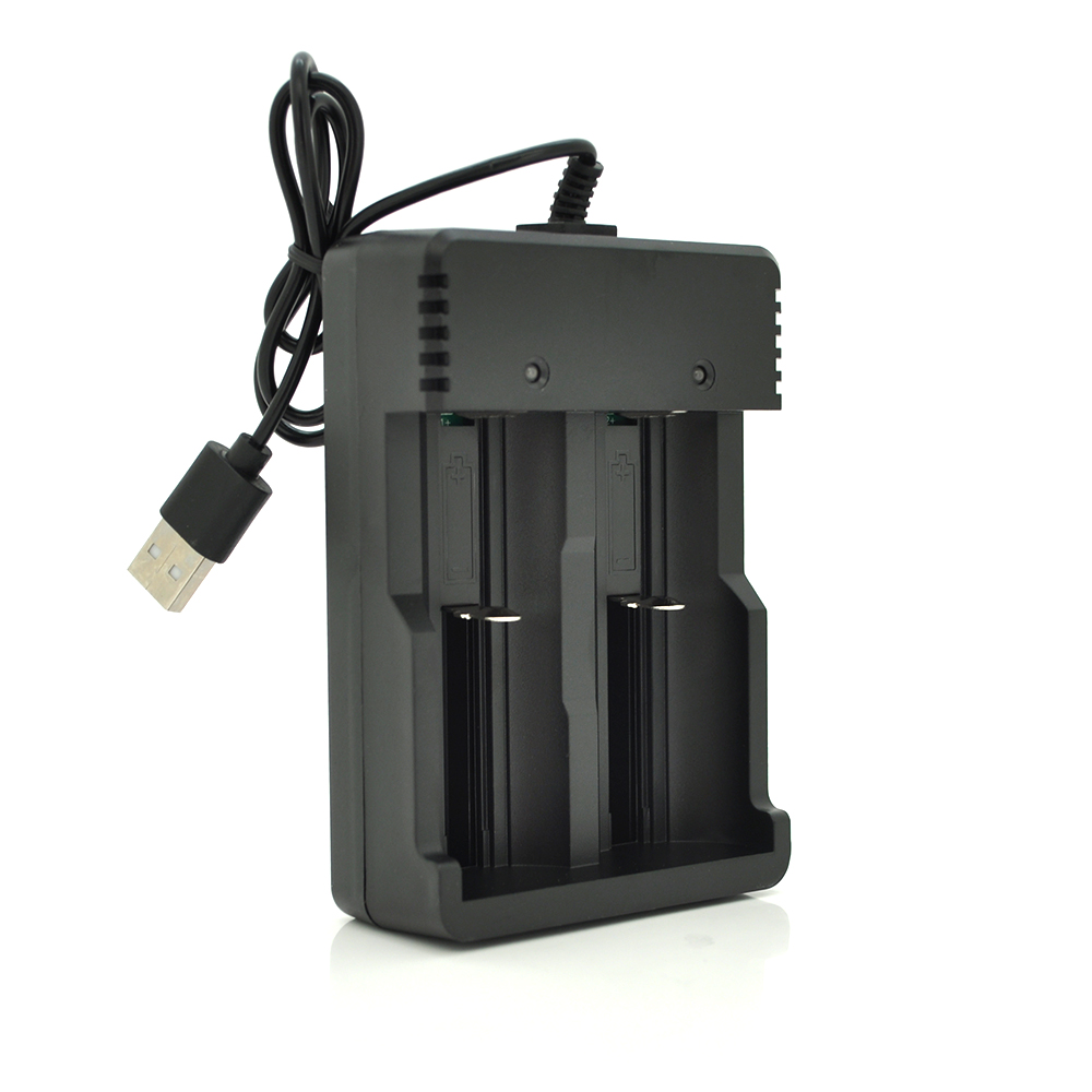 26094 Зарядний пристрій універсальний MS-5D82A 2x10440 / 14500 / 16340 / 16650 / 14650 / 18350 / 18500 / 18650, Box - Зображення 1