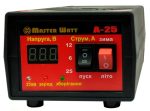 Автоматичне ЗУ для акумулятора MW-AZU12-25A 12V (30-300Ah) (MF,WET,AGM,GEL,CA / CA), 160-240V, Мах струм заряду 25А, напруга заряду 14,7;15,4V