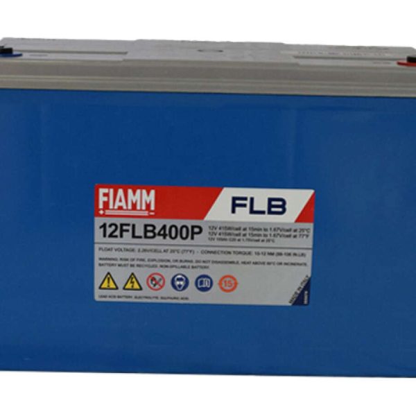 Акумуляторна батарея Fiamm 12FLB400Pl 12V 105 Ah (341 x 174 x 217) 34kg