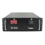 Літій-залізо-фосфатний акумулятор Merlion LiFePO4 48V 100AH для Solar, BMS-100A, (482х396х132), 5000 циклів Q1 - Зображення 2