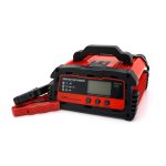 Автоматичне ЗУ для акумулятора DEMUDA 12V / 24V (WET, AGM, GEL), AC110 / 220V, DC14,8В / 29,6В, Струм заряду 12V / 20A, 24V / 10A, LCD, крокодили