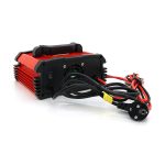 Автоматичне ЗУ для акумулятора DEMUDA 12V / 24V (WET, AGM, GEL), AC110 / 220V, DC14,8В / 29,6В, Струм заряду 12V / 20A, 24V / 10A, LCD, крокодили - Зображення 2