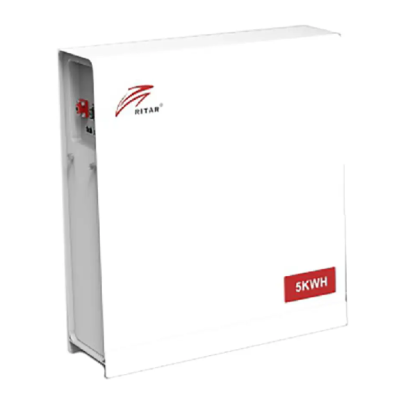 Акумуляторна батарея Ritar LiFePO4 51.2V 5KWH BAT-5KWH-51.2V, RS485 / CAN, 100 Ah, 5120Wh, 6000cycles, 520х165х566mm, 50kg