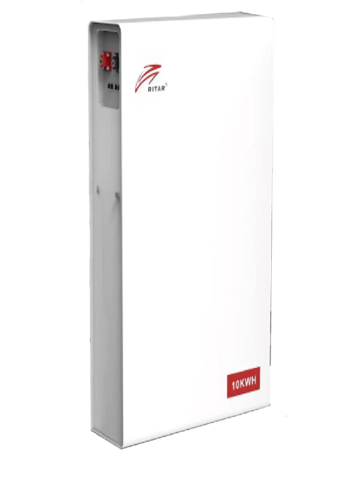 30442 Акумуляторна батарея Ritar LiFePO4 51.2V 10KWH BAT-10KWH-51.2V, RS485 / CAN, 200 Ah, 10240Wh, 6000cycles, 520х165х865mm, 96kg - Зображення 1