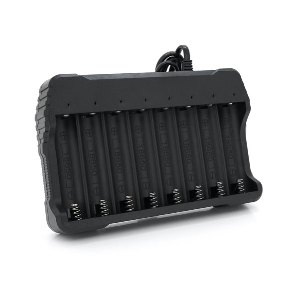 Зарядний пристрій MS-808A, 8 каналів для акумулятора. 18650, 4.2V / 2000mAh