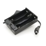 Відсік для 3-х елементів живлення АА, роз&apos;єм 5,5&times;2,1, закритий корпус із вимикачем - Зображення 2