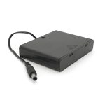 Відсік для 6-ти елементів живлення АА, роз&apos;єм 5,5&times;2,1, закритий корпус із вимикачем