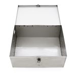 Корпус з нержавіючої сталі для збирання акумуляторів 330*260*130 - Зображення 3