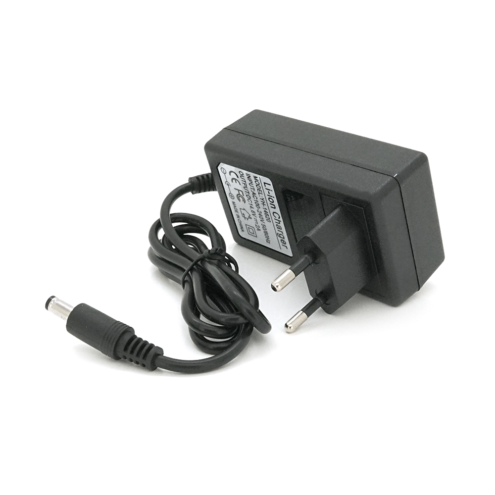 33282 Зарядний пристрій для акумуляторів LiFePo4 12V(14,6V),4S,2A,штекер 5,5*2,5,з індикацією,BOX - Зображення 1