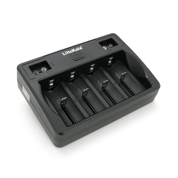 ЗУ універсальне Liitokala Lii-D4, 4 канали, підтримує Ni-MH та Ni-Cd AA (R6), ААA (R03), AAAA, С (R14), Li-ion / IMR: 32650,21700,18650