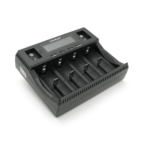 ЗУ універсальне Liitokala Lii-D4XL, 4 канали, підтримує Ni-MH та Ni-Cd AA (R6), ААA (R03), AAAA, С (R14), Li-ion / IMR: 32650,21700,18650, 220 / 12V