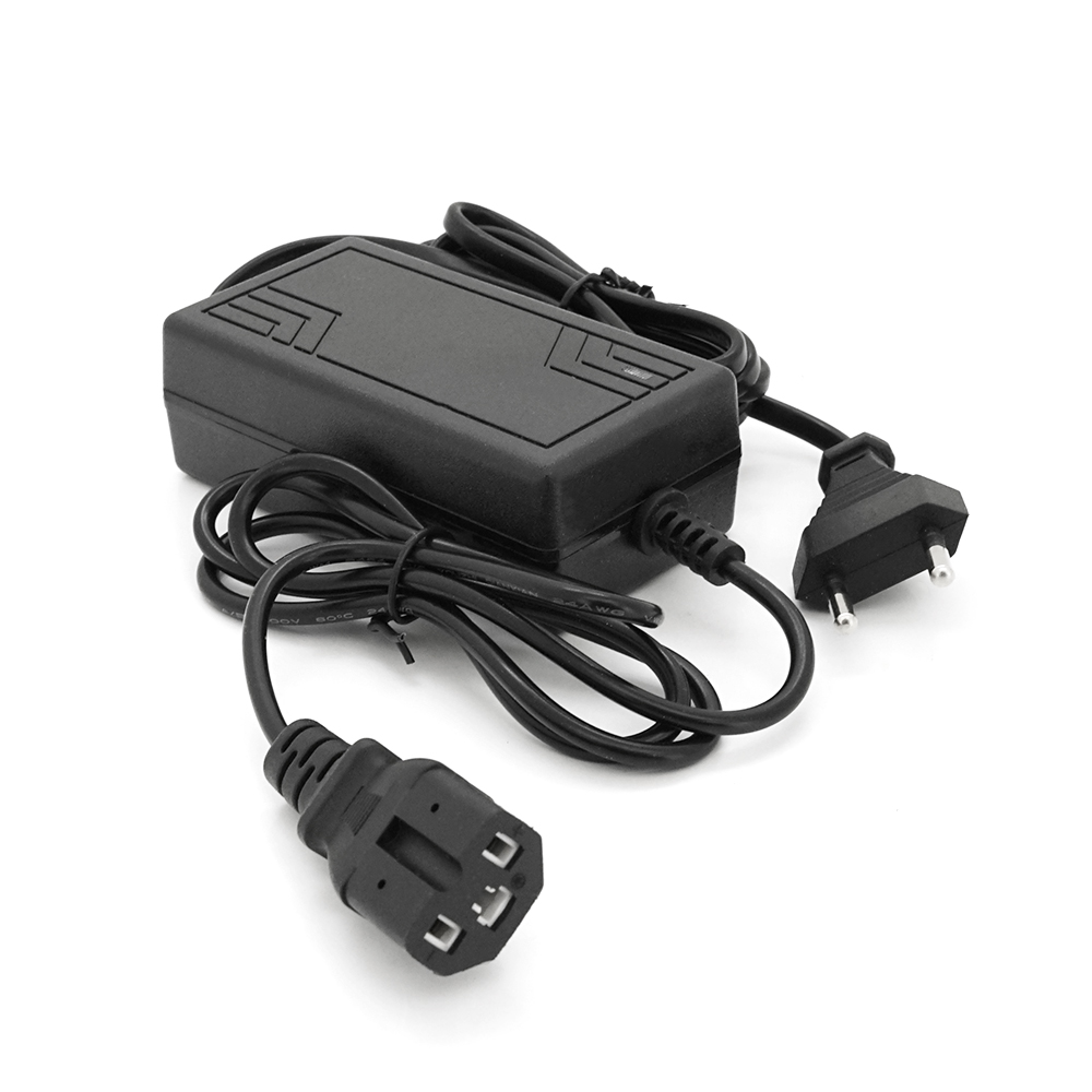 36771 Зарядний пристрій для акумуляторів LiFePO4 12V(14,6V),4S,1,5A, штекер Triangle plug (T-tipe / C13 / IEC). з індикацією - Зображення 1