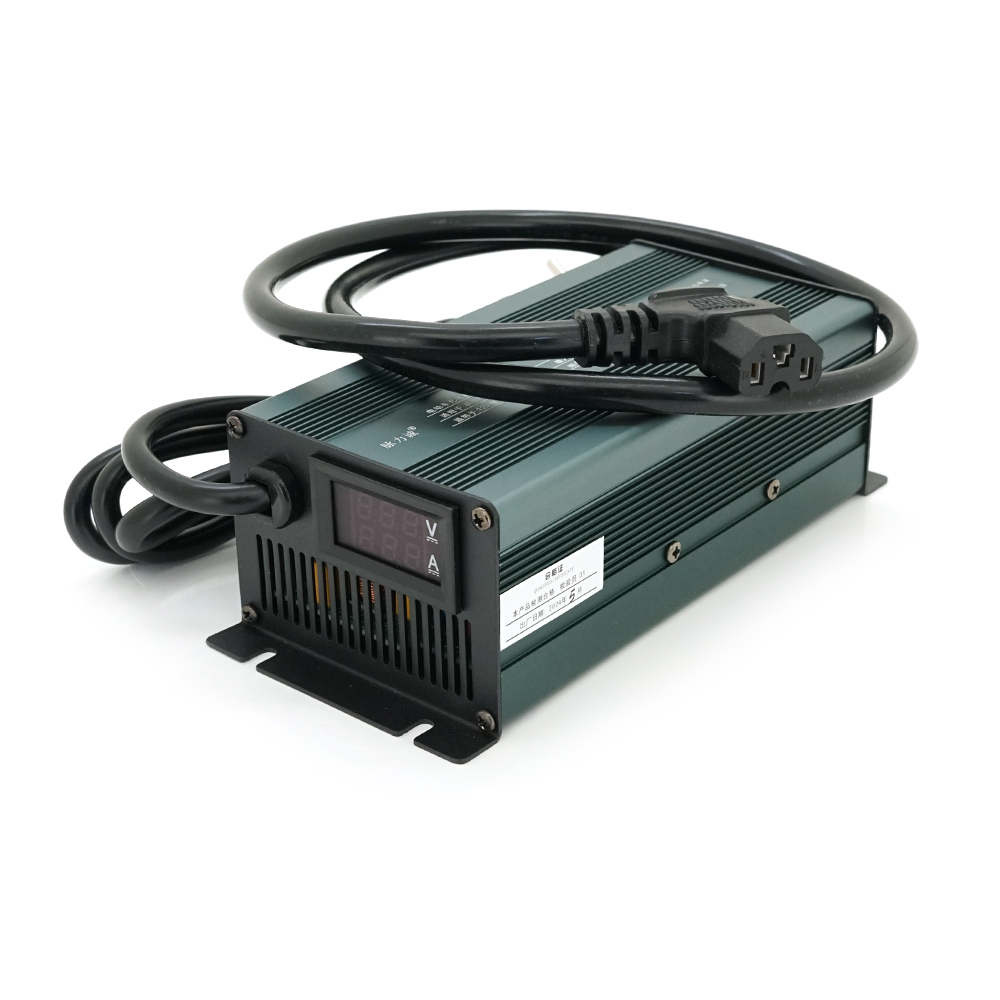 36802 Зарядний пристрій для акумуляторів LiFePO4 12V(14,6V),4S,20A,штекер Triangle plug (T-tipe / C13 / IEC). 173x90x60mm - Зображення 1