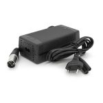 Зарядний пристрій акумуляторів LiFePO4 12V (14.6V), 4S,8A, штекер XLR, з індикацією, 133х67х45mm, 0.3kg - Зображення 2