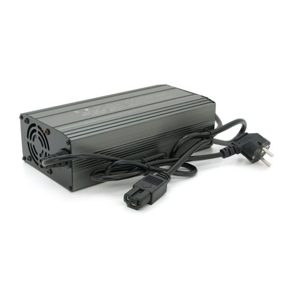 Зарядний пристрій для акумуляторів Li-Ion 36V(42V),10S,10-15A, штекер Triangle plug (T-tipe / C13 / IEC). 185x88x60mm