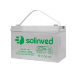 Акумуляторна батарея SOLINVED 100-12 GEL 12V 100 Ah (330 x 173 x 218), 30.4 kg Grey Q1 / 48