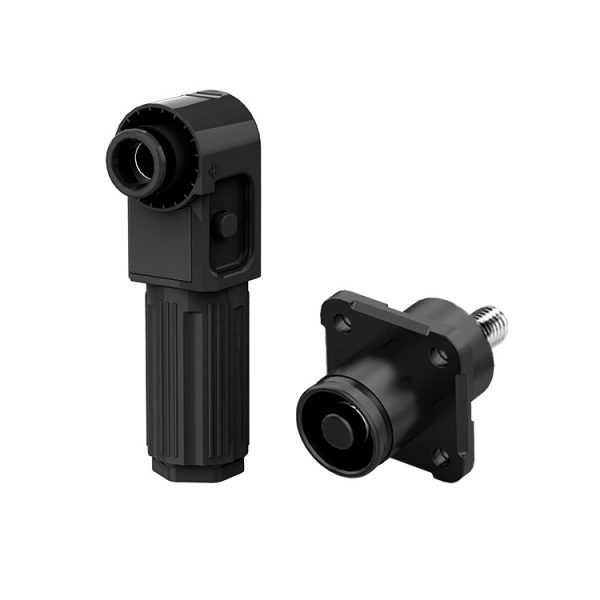 Комплект роз&apos;ємів для АКБ (тато+мама), SRDB-120С, 120А, 1500V, IP67, Black