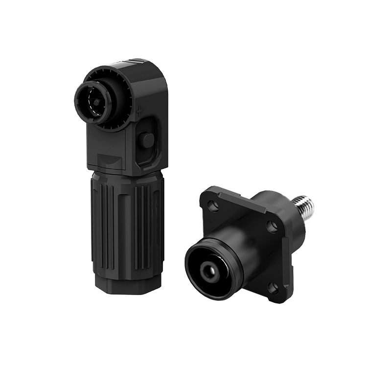 37888 Комплект роз'ємів для АКБ (тато+мама), SRDB-300С, 300А, 1500V, IP67, Black - Зображення 1