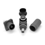 Силовий роз&apos;єм живлення YT 120А, комплект 2шт, ціна за комплект, Black - Зображення 3