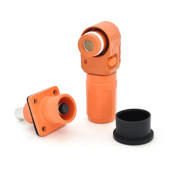 Силовий роз&apos;єм живлення YT 120А, комплект 2шт, ціна за комплект, Orange