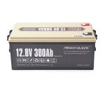 Акумуляторна батарея LiFePO4 Power Queen 12.8 V 300Ah , 3840Wh, BMS 200A, 522*240*218 мм - Зображення 2