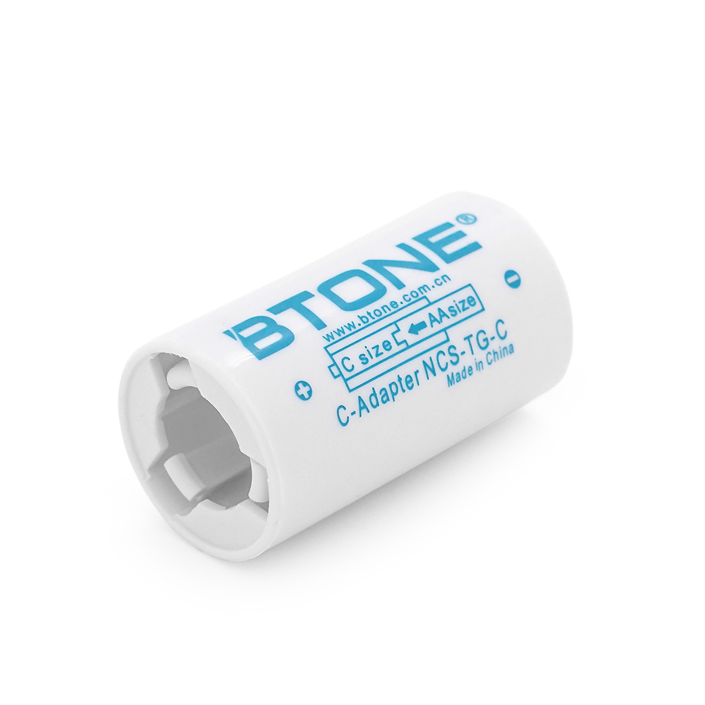 39816 Перехідник з пальчикового акумулятора АА на С, ціна за штуку - Зображення 1