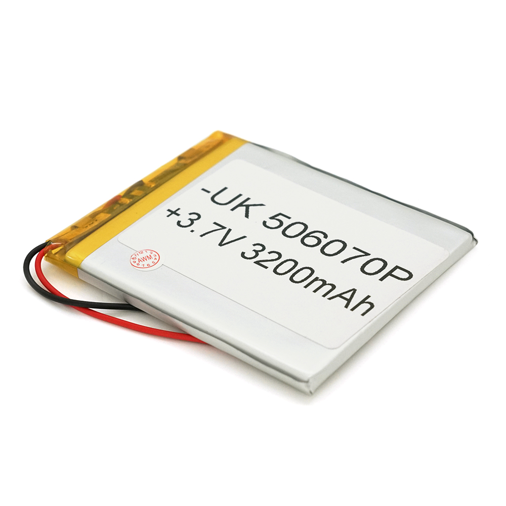 03046 Літій-полімерний акумулятор 5*60*70mm 3,7V (Li-ion 3.7В 3200мА·год) - Зображення 1