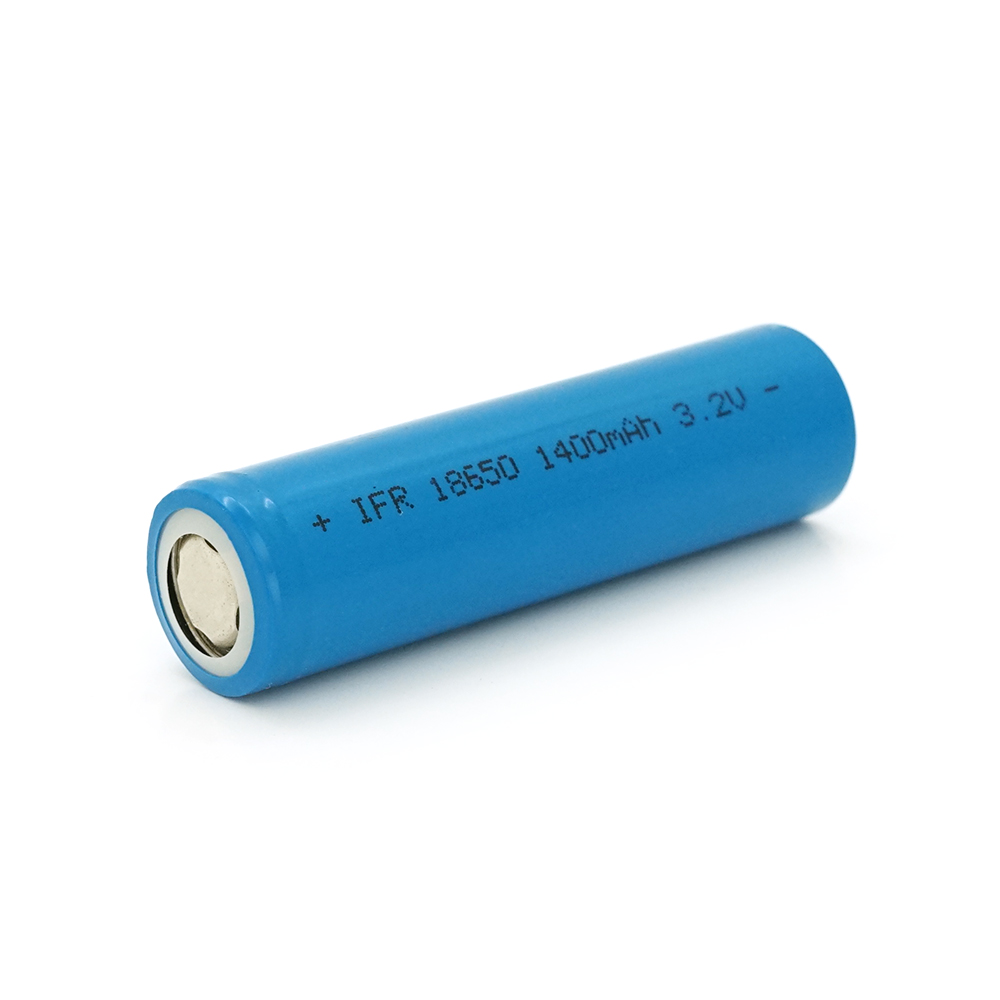 04500 Літій-залізо-фосфатний акумулятор LiFePO4 IFR18650 1400mah, 3.2v, Blue - Зображення 1
