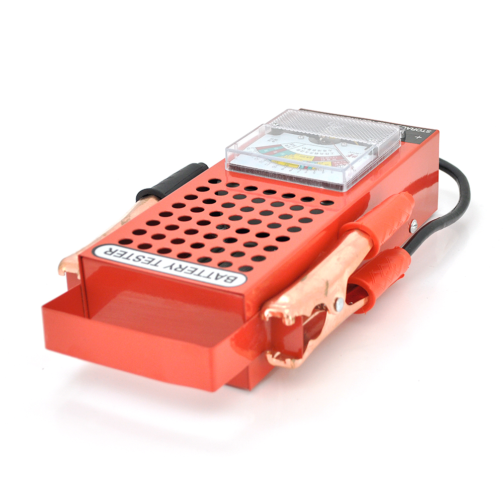 10568 Тестер для акумуляторних батарей 6V / 12V (MF, WET, AGM, GEL) HBV-200, крокоділли в комплекті - Зображення 1