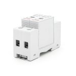 Фотогальванічний захист від перенапруги змінного струму Delixi CDY1-2P 40KA, однофазна, 2 штуки в упаковці, ціна штуку - Зображення 3