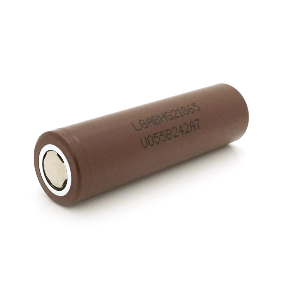 12051 Акумулятор 18650 Li-Ion LG LGDBHG21865-HG2, 3000mAh, 20A, 4.2 / 3.6 / 2.5V, BROWN, PVC BOX, 2 шт в упаковці, ціна за 1 шт - Зображення 1